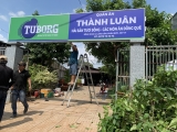 Công trình lắp Biển Hiệu Quán Ăn Thành Luân Tại châu Đức, Bà Rịa 