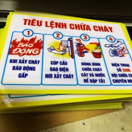 Biển báo an toàn – 1