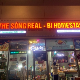Biển hiệu The Sóng Real - Bi Homestay Vũng Tàu