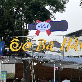  Biển hiệu vựa Hải Sản