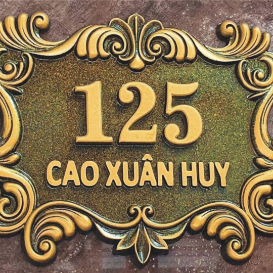 Bảng số nhà – Thẻ khóa – 2