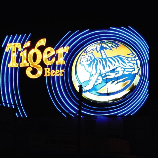 Hộp đèn Bia Tiger